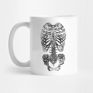 Swirly Bones Mug